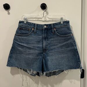 Madewell Curvy Perfect Jean Shorts